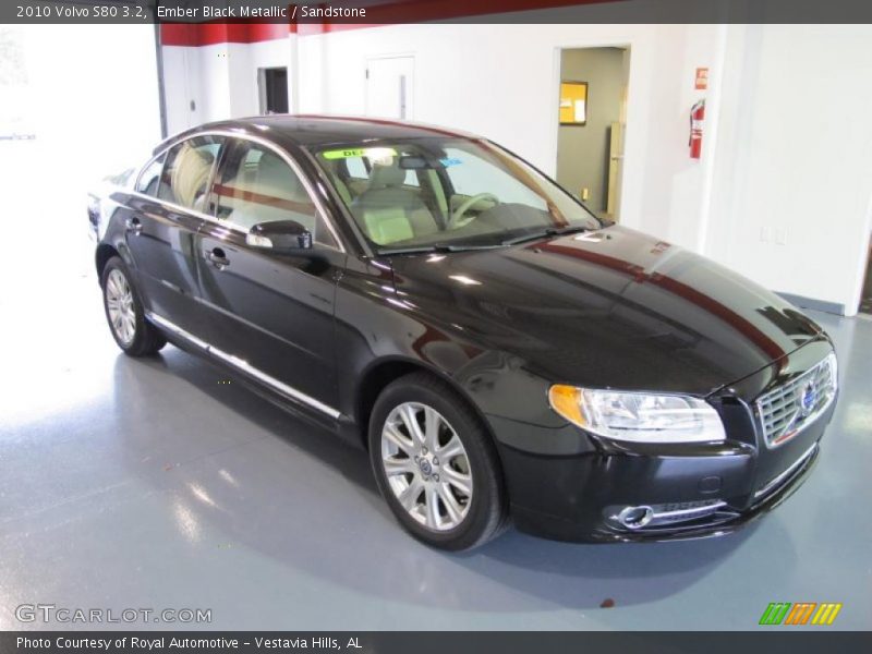 Ember Black Metallic / Sandstone 2010 Volvo S80 3.2