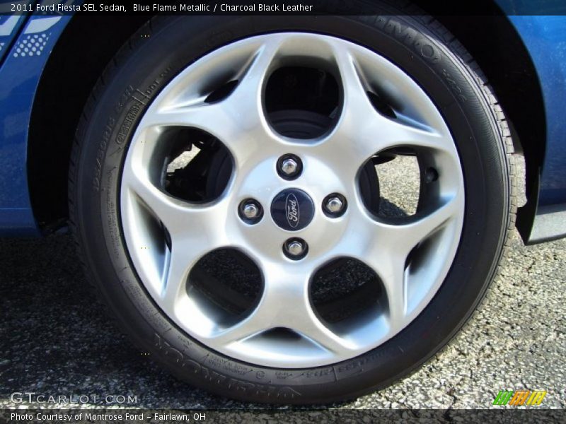  2011 Fiesta SEL Sedan Wheel