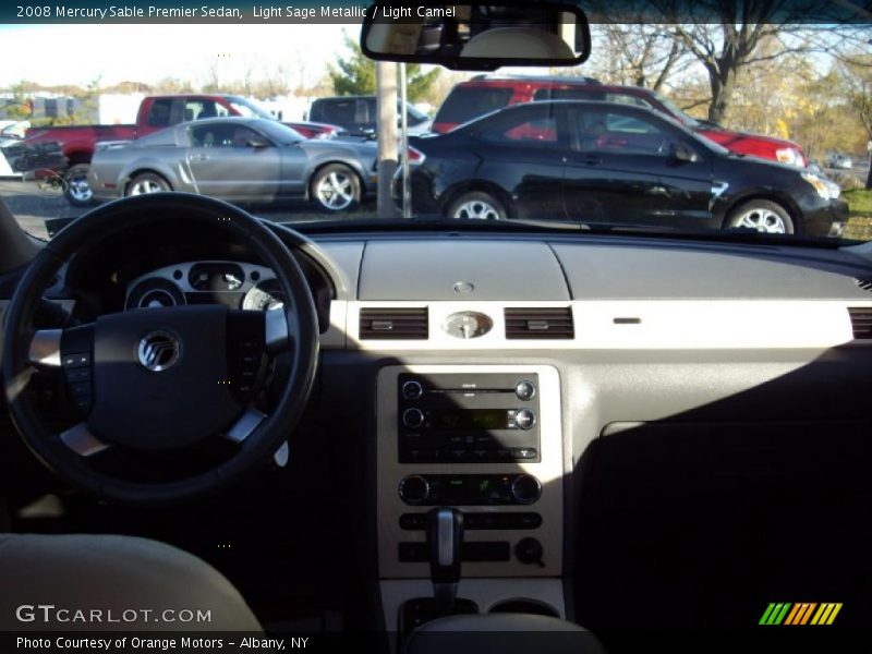 Light Sage Metallic / Light Camel 2008 Mercury Sable Premier Sedan