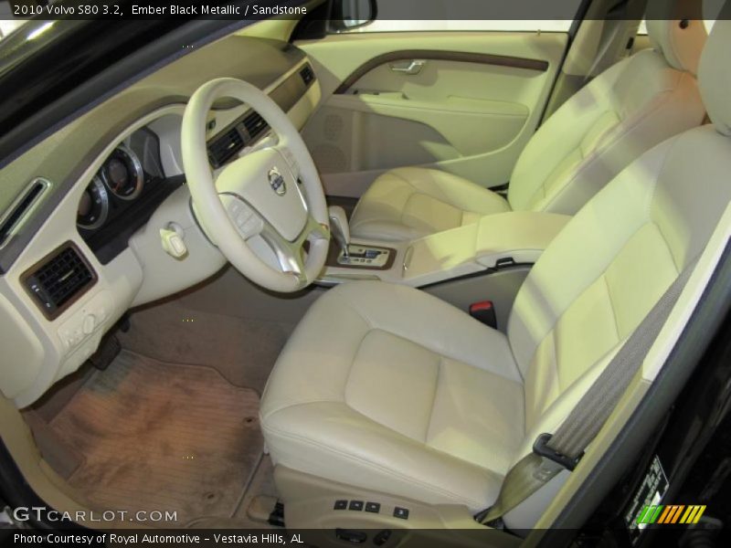Ember Black Metallic / Sandstone 2010 Volvo S80 3.2