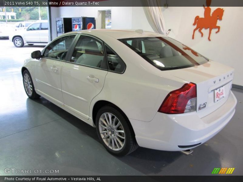 Ice White / Dalaro Quartz T-Tec 2011 Volvo S40 T5