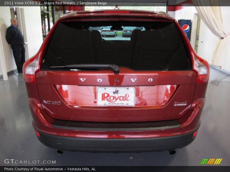 Maple Red Metallic / Sandstone Beige 2011 Volvo XC60 3.2