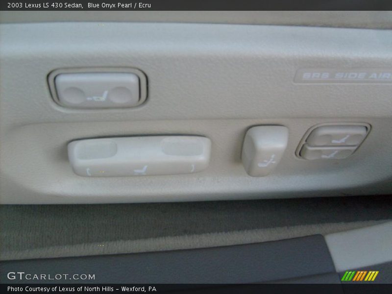 Blue Onyx Pearl / Ecru 2003 Lexus LS 430 Sedan