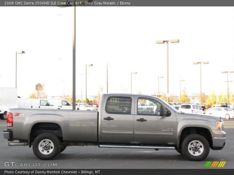  2008 Sierra 3500HD SLE Crew Cab 4x4 Steel Gray Metallic