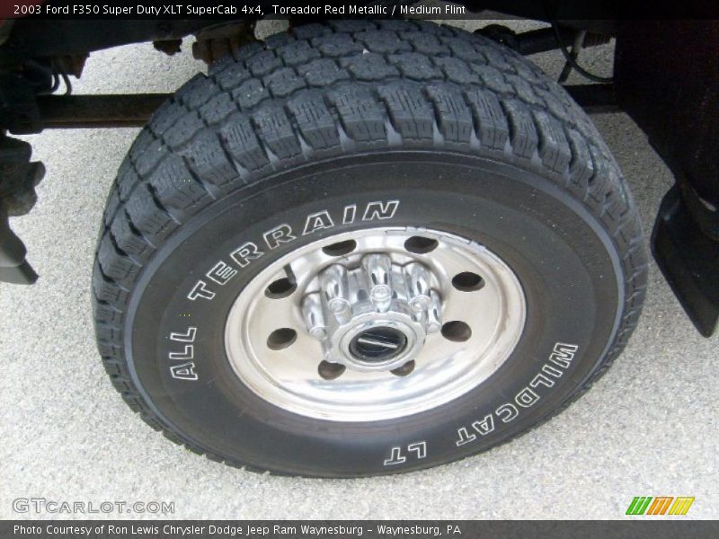  2003 F350 Super Duty XLT SuperCab 4x4 Wheel