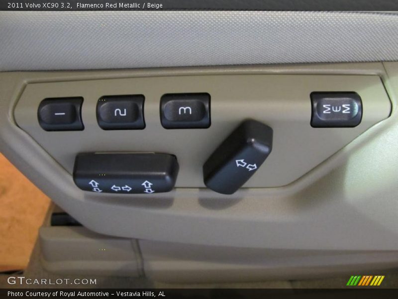 Controls of 2011 XC90 3.2