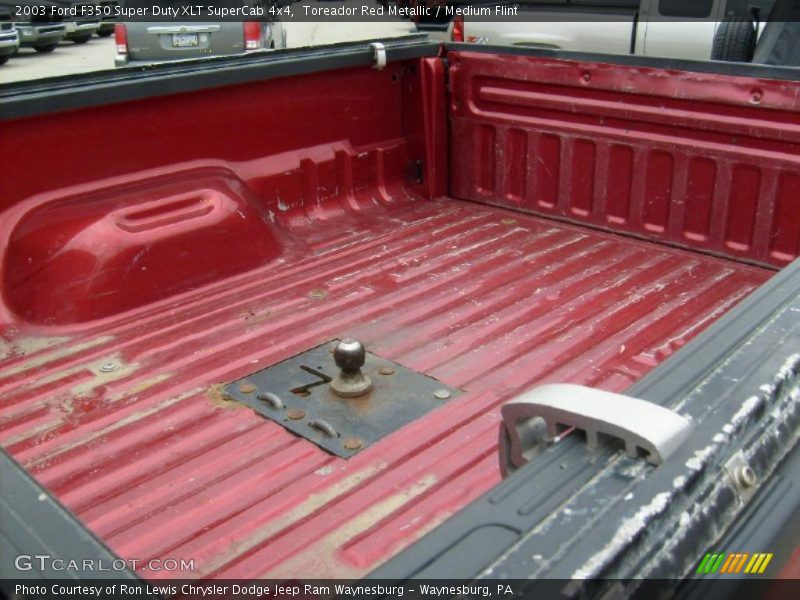 Toreador Red Metallic / Medium Flint 2003 Ford F350 Super Duty XLT SuperCab 4x4