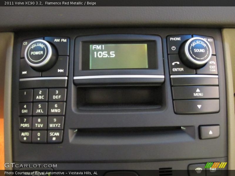 Controls of 2011 XC90 3.2