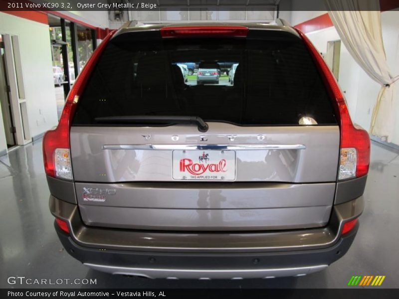 Oyster Grey Metallic / Beige 2011 Volvo XC90 3.2