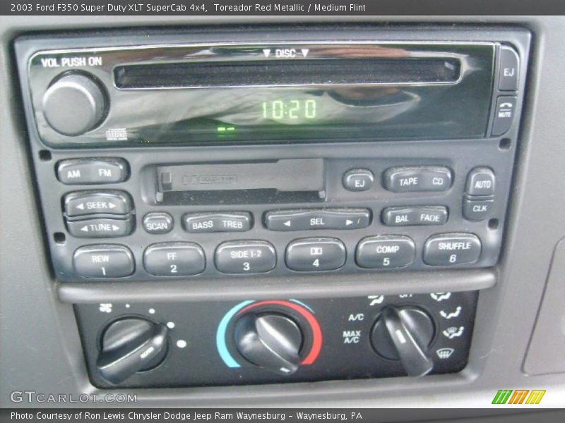 Toreador Red Metallic / Medium Flint 2003 Ford F350 Super Duty XLT SuperCab 4x4