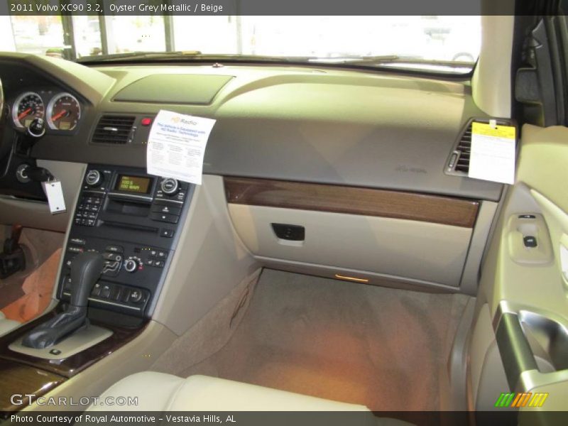 Oyster Grey Metallic / Beige 2011 Volvo XC90 3.2