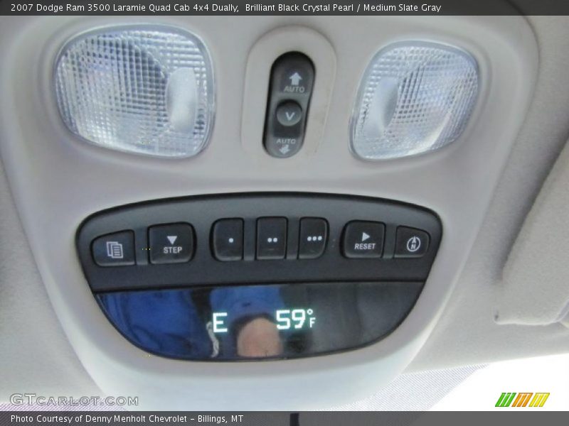 Controls of 2007 Ram 3500 Laramie Quad Cab 4x4 Dually