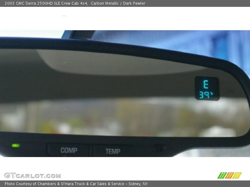 Carbon Metallic / Dark Pewter 2003 GMC Sierra 2500HD SLE Crew Cab 4x4