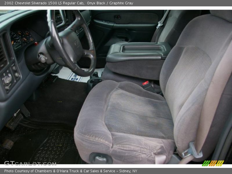  2002 Silverado 1500 LS Regular Cab Graphite Gray Interior