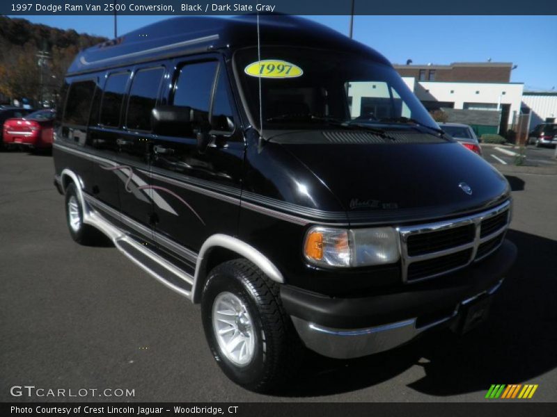 Black / Dark Slate Gray 1997 Dodge Ram Van 2500 Conversion