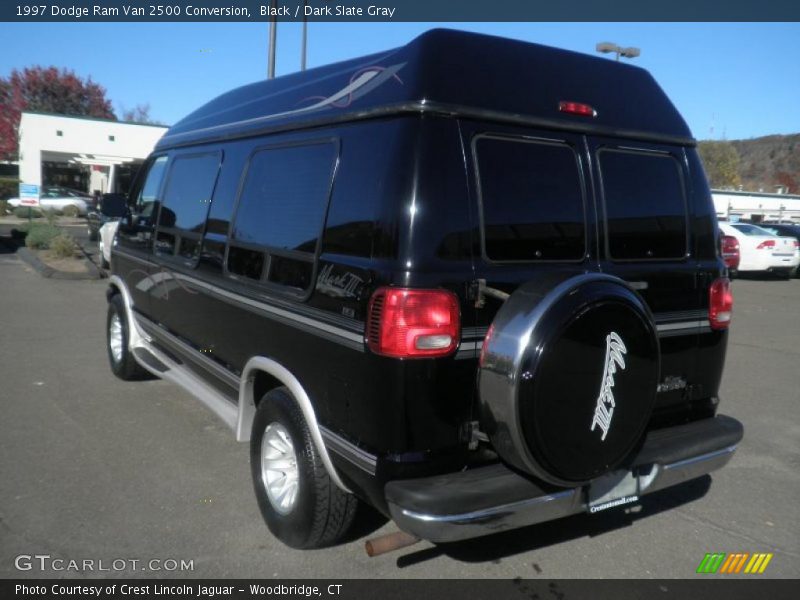 Black / Dark Slate Gray 1997 Dodge Ram Van 2500 Conversion