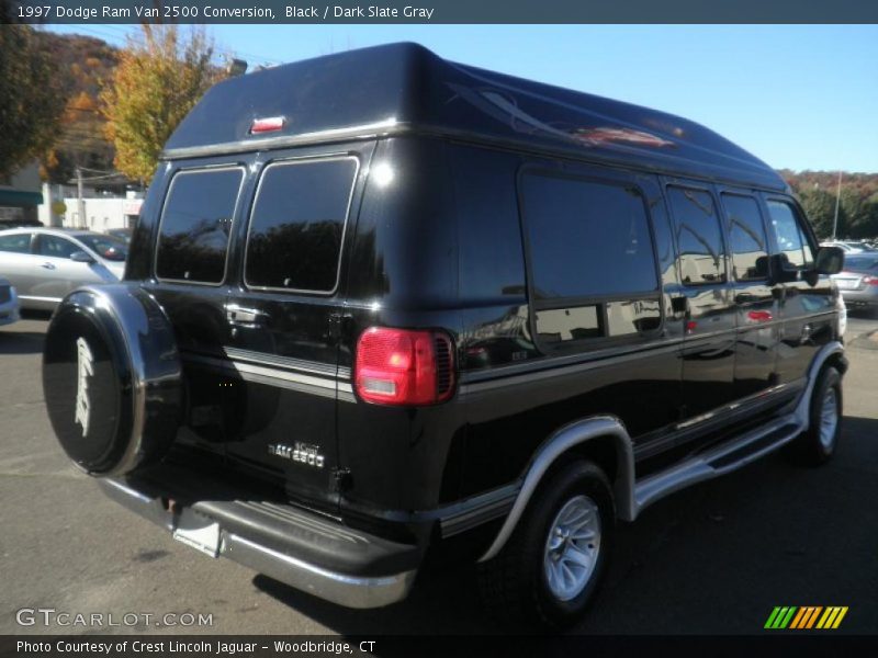Black / Dark Slate Gray 1997 Dodge Ram Van 2500 Conversion