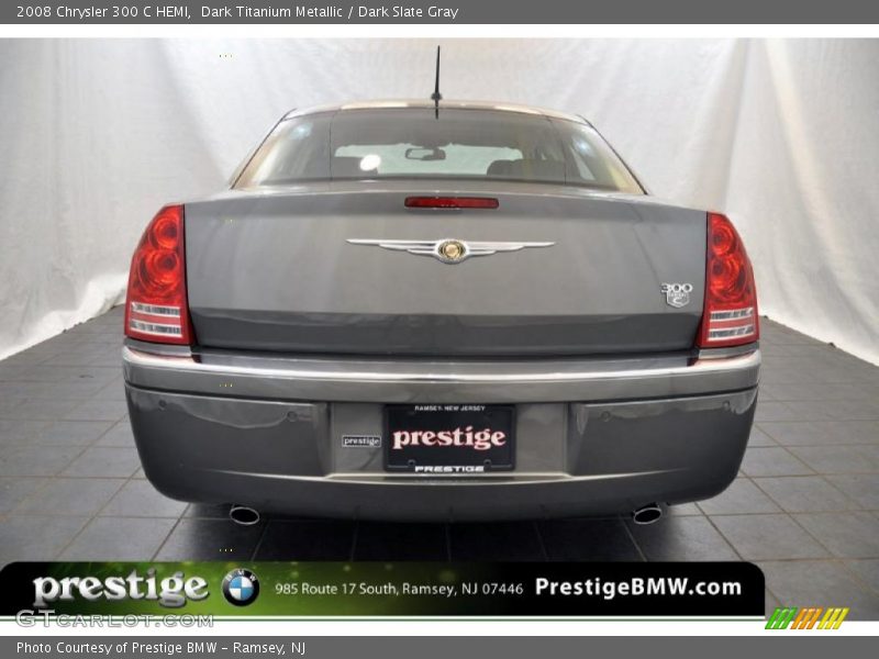 Dark Titanium Metallic / Dark Slate Gray 2008 Chrysler 300 C HEMI