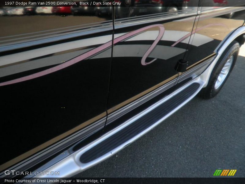 Black / Dark Slate Gray 1997 Dodge Ram Van 2500 Conversion
