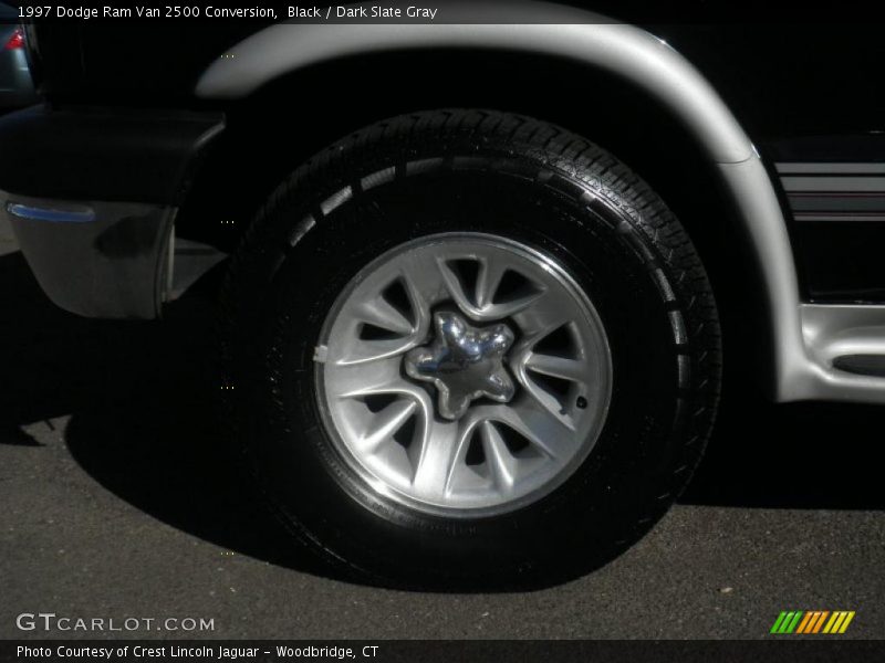 Black / Dark Slate Gray 1997 Dodge Ram Van 2500 Conversion