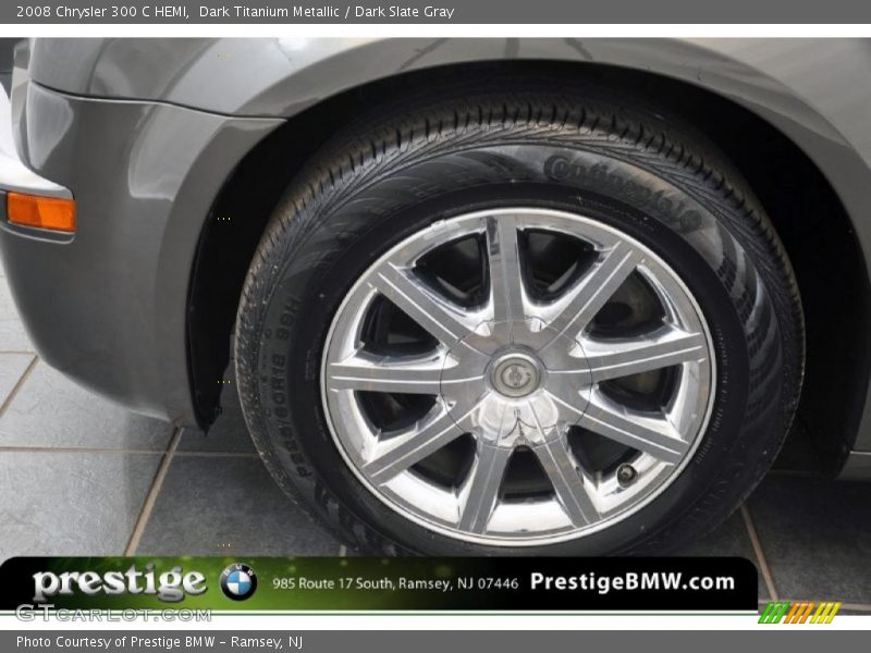 Dark Titanium Metallic / Dark Slate Gray 2008 Chrysler 300 C HEMI