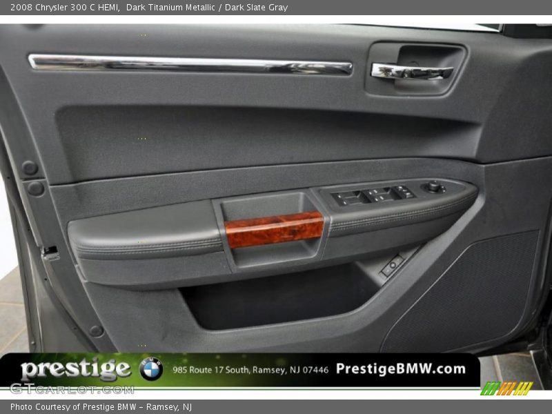 Dark Titanium Metallic / Dark Slate Gray 2008 Chrysler 300 C HEMI