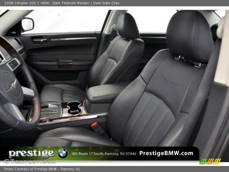 Dark Titanium Metallic / Dark Slate Gray 2008 Chrysler 300 C HEMI
