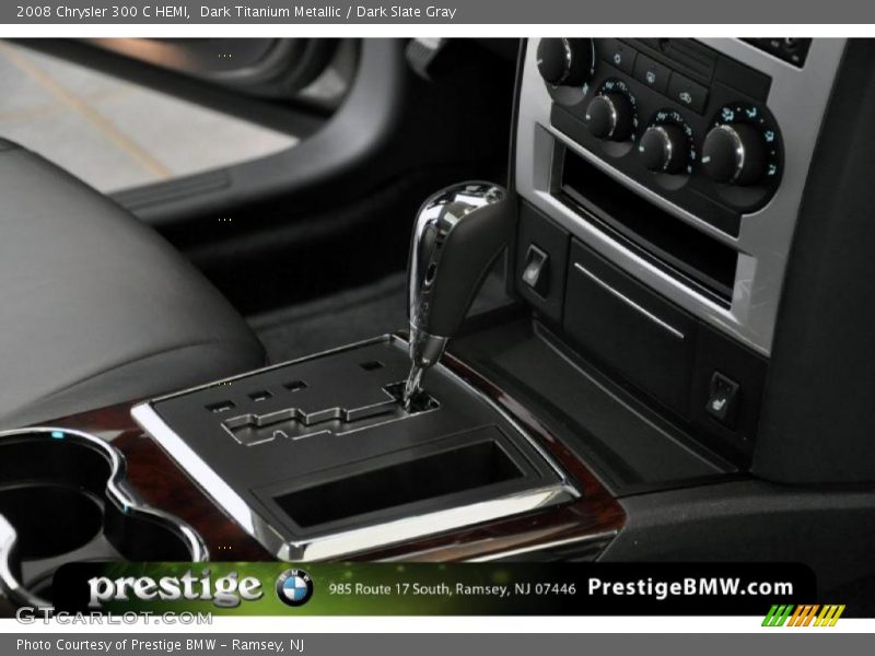 Dark Titanium Metallic / Dark Slate Gray 2008 Chrysler 300 C HEMI