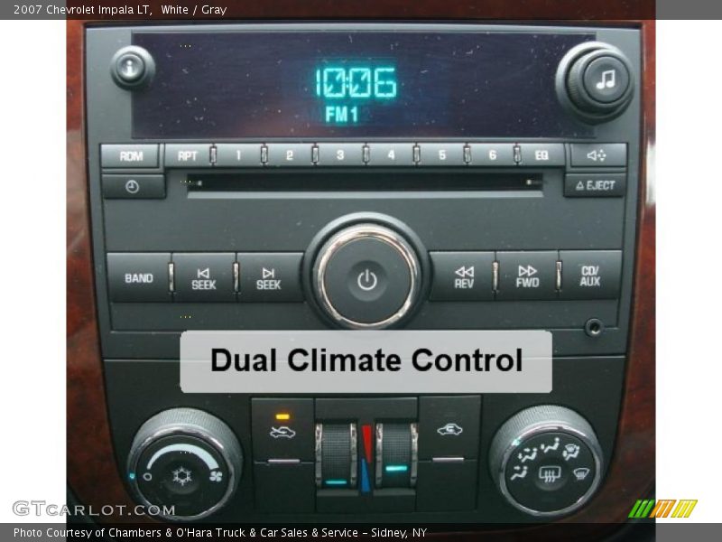 White / Gray 2007 Chevrolet Impala LT