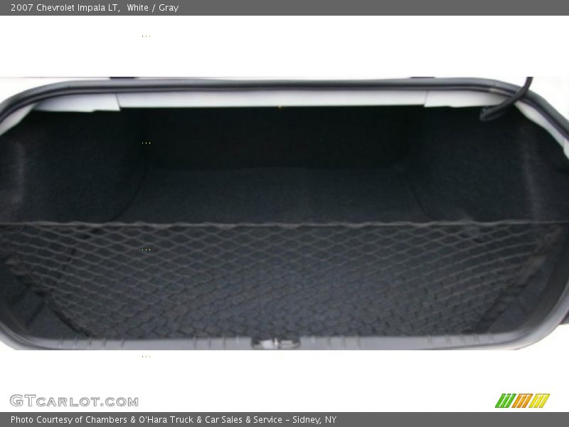 White / Gray 2007 Chevrolet Impala LT