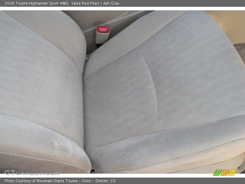 Salsa Red Pearl / Ash Gray 2008 Toyota Highlander Sport 4WD