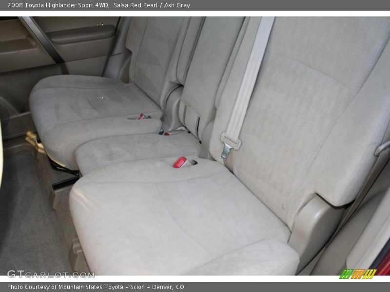 Salsa Red Pearl / Ash Gray 2008 Toyota Highlander Sport 4WD