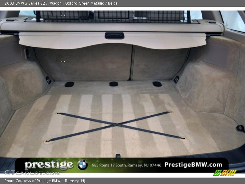  2003 3 Series 325i Wagon Trunk