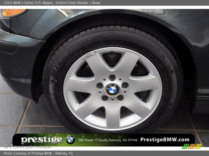 Oxford Green Metallic / Beige 2003 BMW 3 Series 325i Wagon