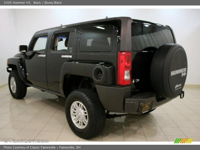 Black / Ebony Black 2006 Hummer H3