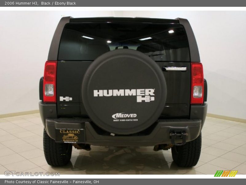 Black / Ebony Black 2006 Hummer H3