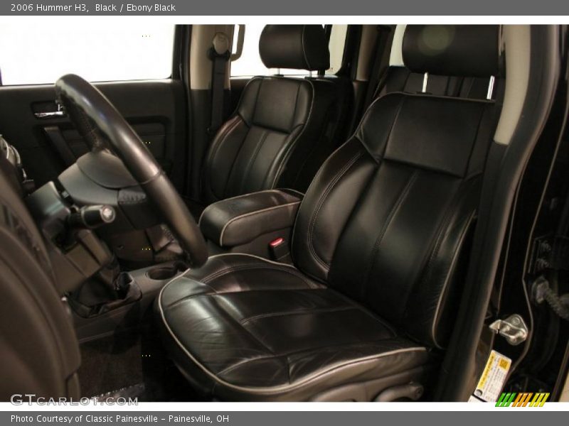  2006 H3  Ebony Black Interior