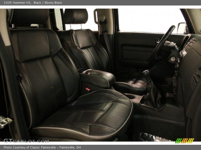  2006 H3  Ebony Black Interior