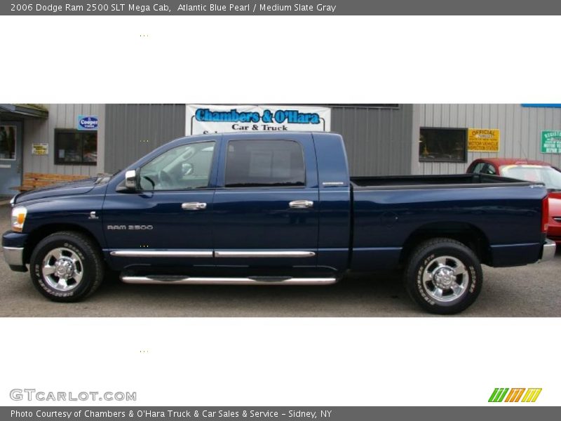 Atlantic Blue Pearl / Medium Slate Gray 2006 Dodge Ram 2500 SLT Mega Cab
