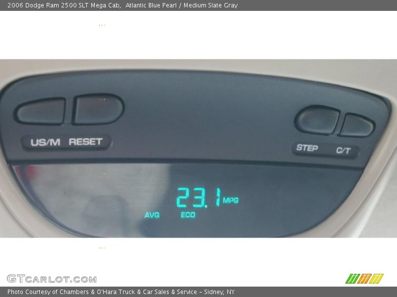 Atlantic Blue Pearl / Medium Slate Gray 2006 Dodge Ram 2500 SLT Mega Cab