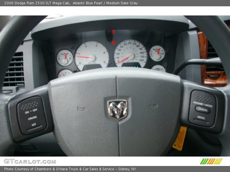 Atlantic Blue Pearl / Medium Slate Gray 2006 Dodge Ram 2500 SLT Mega Cab