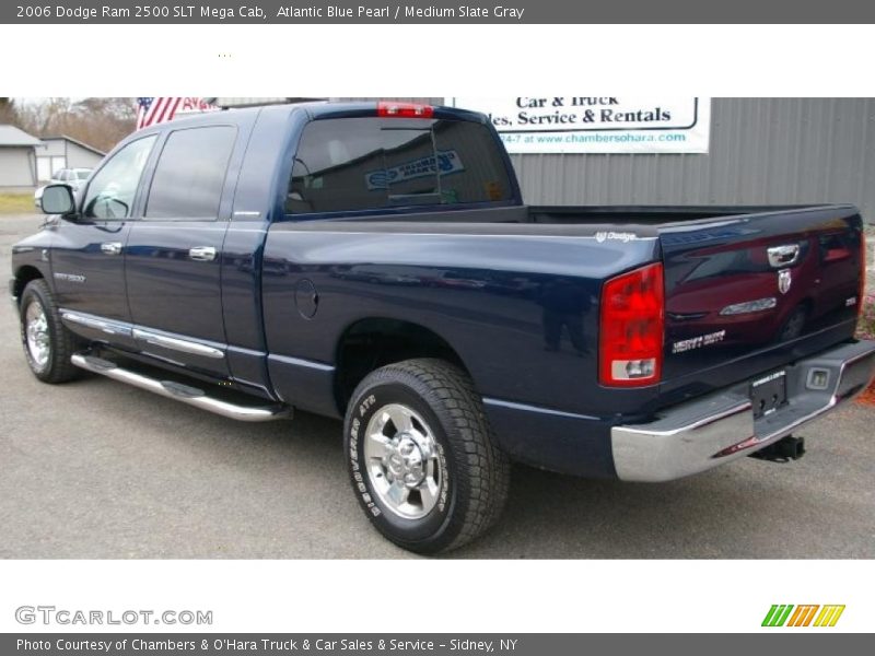 Atlantic Blue Pearl / Medium Slate Gray 2006 Dodge Ram 2500 SLT Mega Cab