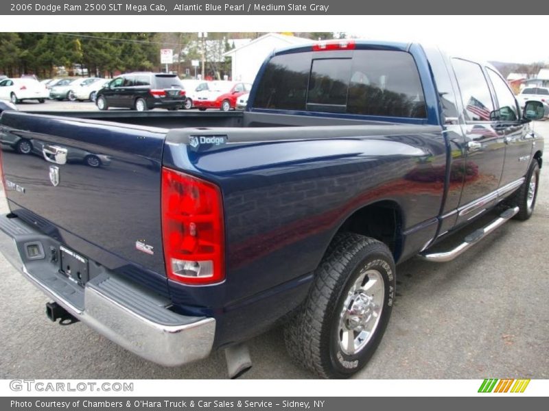 Atlantic Blue Pearl / Medium Slate Gray 2006 Dodge Ram 2500 SLT Mega Cab