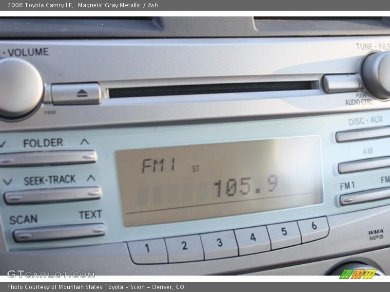 Magnetic Gray Metallic / Ash 2008 Toyota Camry LE