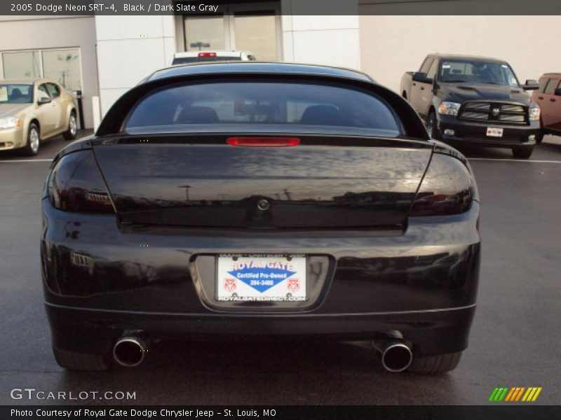 Black / Dark Slate Gray 2005 Dodge Neon SRT-4