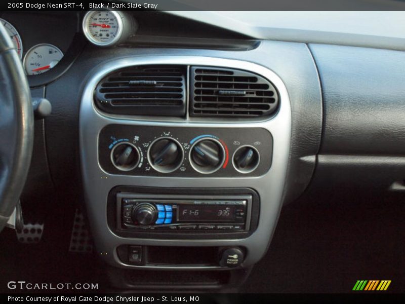 Controls of 2005 Neon SRT-4