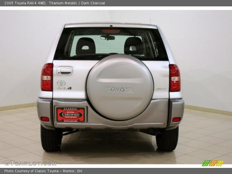 Titanium Metallic / Dark Charcoal 2005 Toyota RAV4 4WD