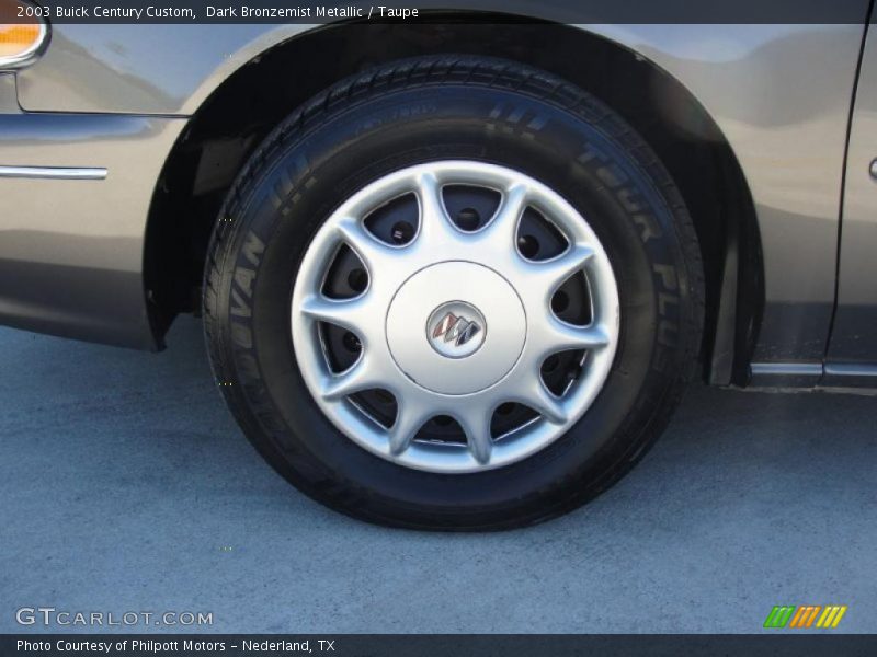 Dark Bronzemist Metallic / Taupe 2003 Buick Century Custom