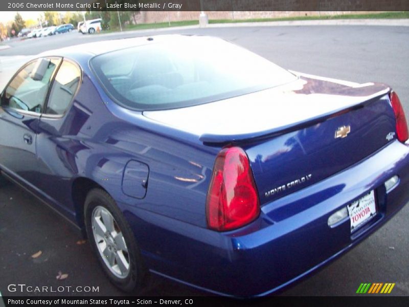 Laser Blue Metallic / Gray 2006 Chevrolet Monte Carlo LT
