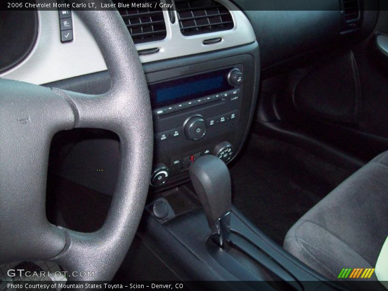 Laser Blue Metallic / Gray 2006 Chevrolet Monte Carlo LT